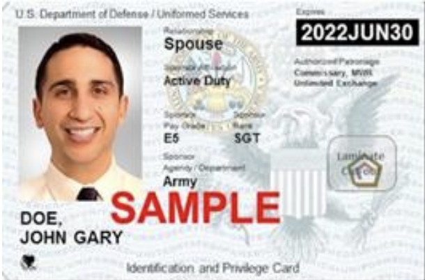DOD Says It’s Time to Renew Extended ID Cards