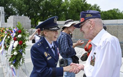 Honor and Greet: ROA member highlighted during V-E Day