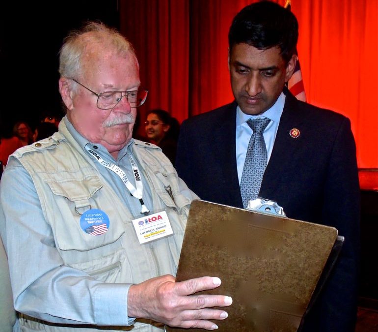 Local ROA Chapter Spearheads Grassroots Initiative with U.S. Congressman