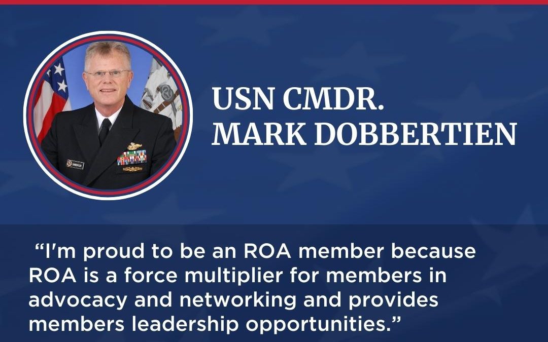 Faces of ROA: USN Cmdr. Mark Dobbertien