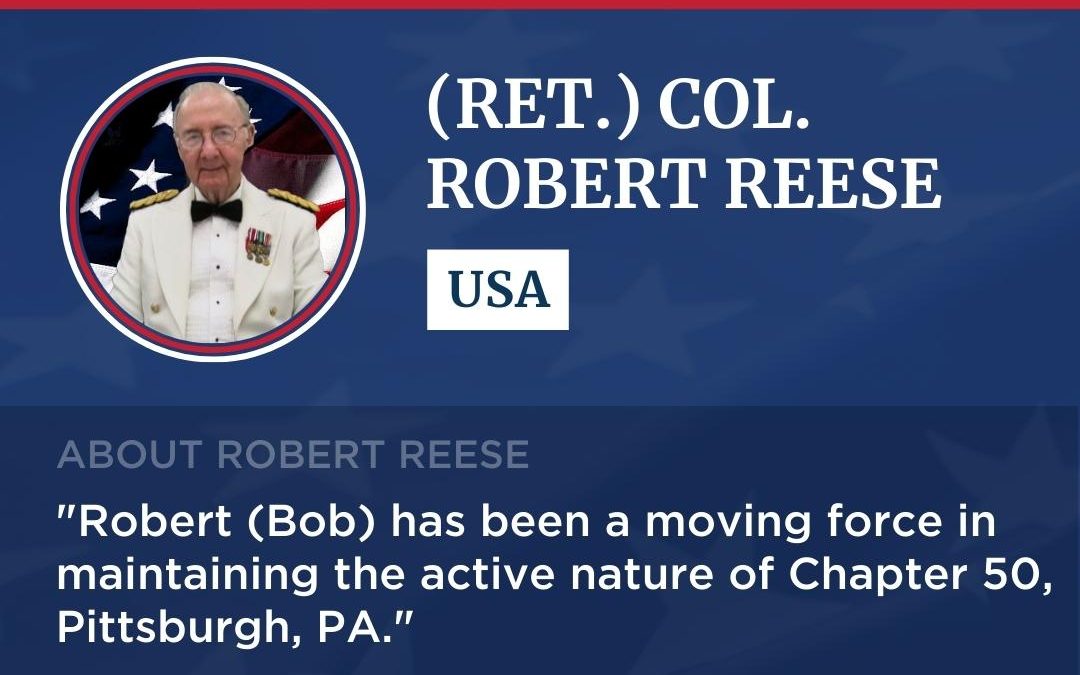 Faces of ROA: USA (Ret.) Col. Robert Reese