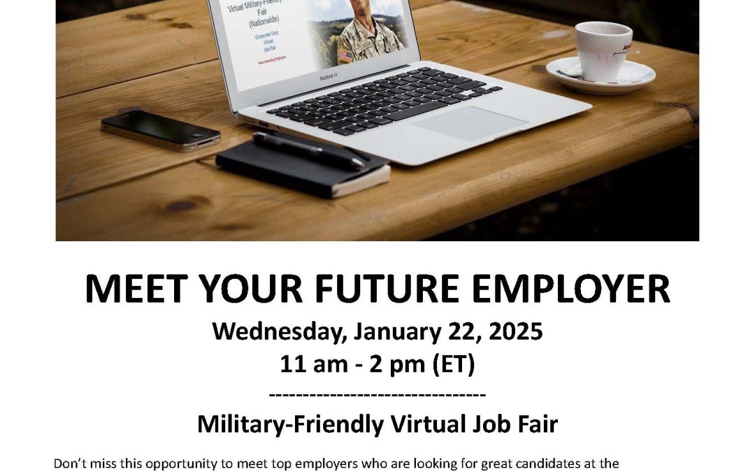 Register now for Corporate Gray’s January 22 Military-Friendly Virtual Job Fair