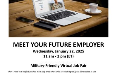 Register now for Corporate Gray’s January 22 Military-Friendly Virtual Job Fair
