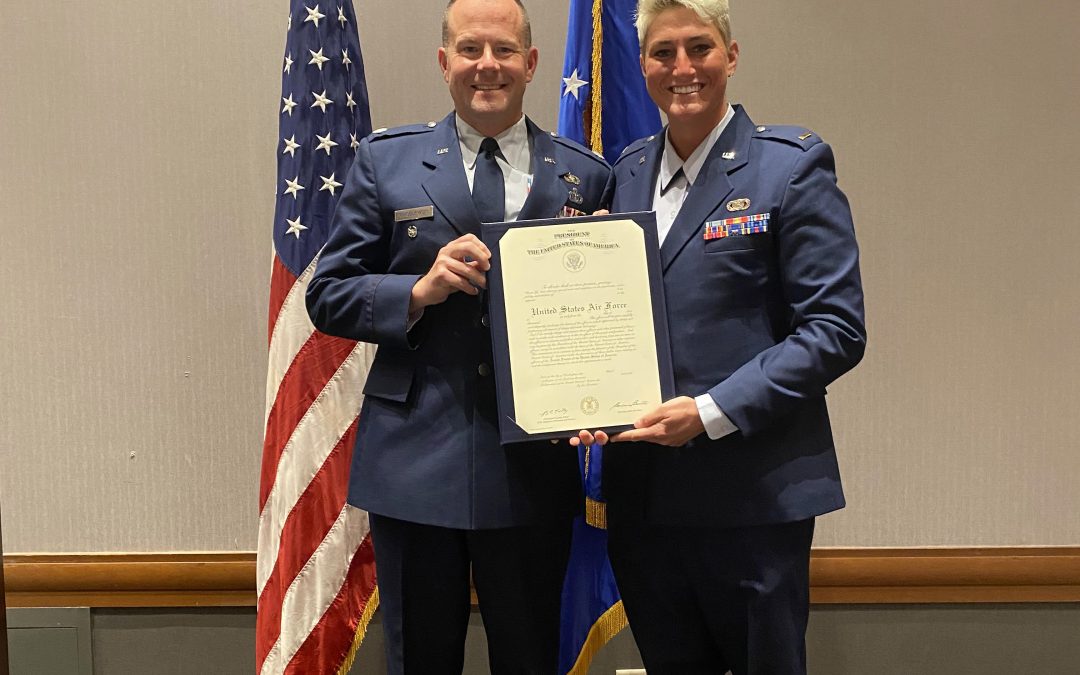 Congratulations 2nd Lt. April Hill, Air Force Reserve